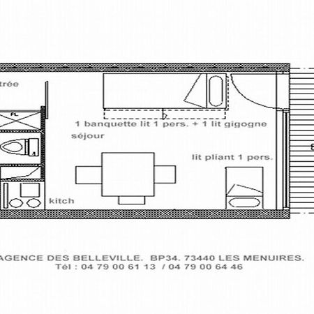 Residence Dorons - Studio Lumineux - Centre Station - Balcon Mae-3414 Saint-Martin-de-Belleville Ngoại thất bức ảnh